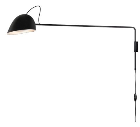 APLIQUE MOVIL PARED NEGRO HONO
